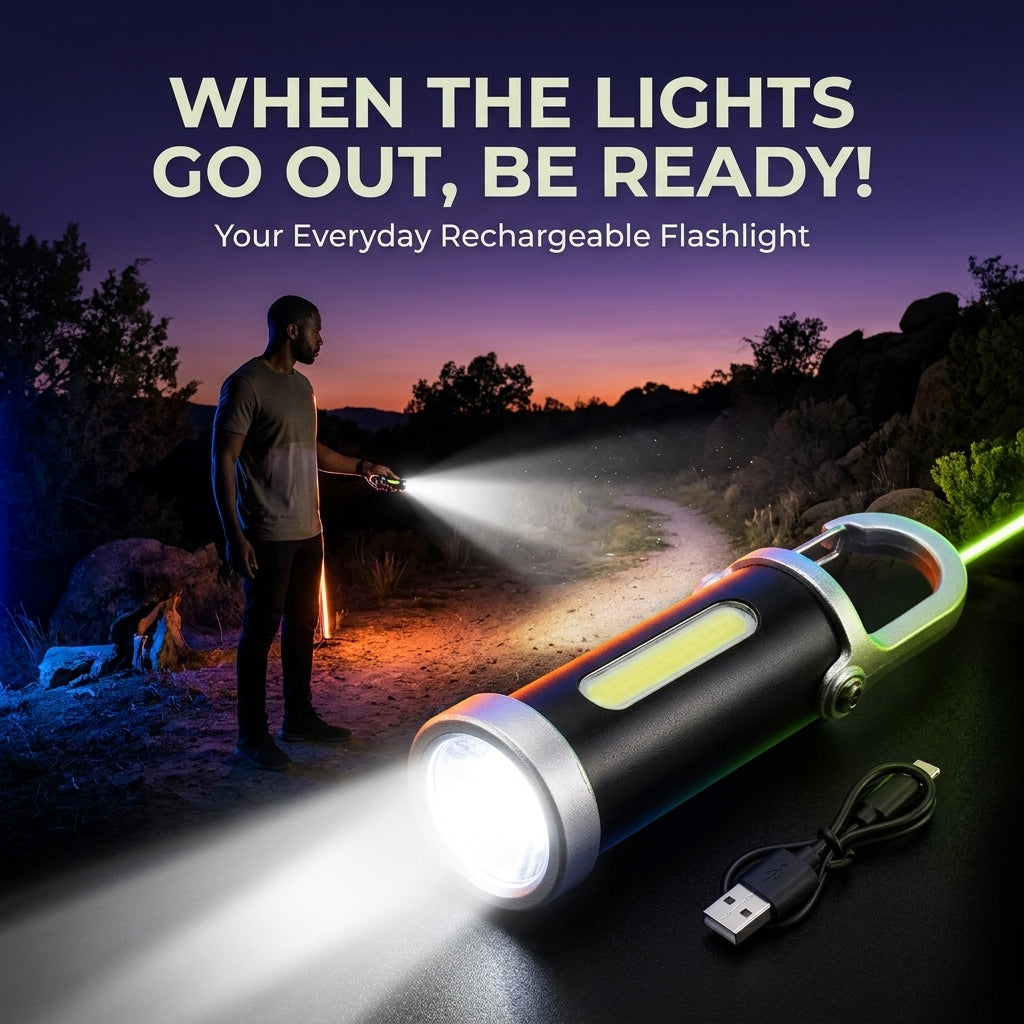 Rechargeable EDC Flashlight